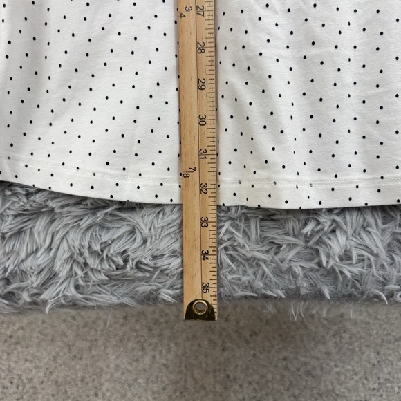 Tasc Dress Women's S White Dot NWT Rhythm Racer Back Running Organic Cotton Golf - Picture 7 of 15